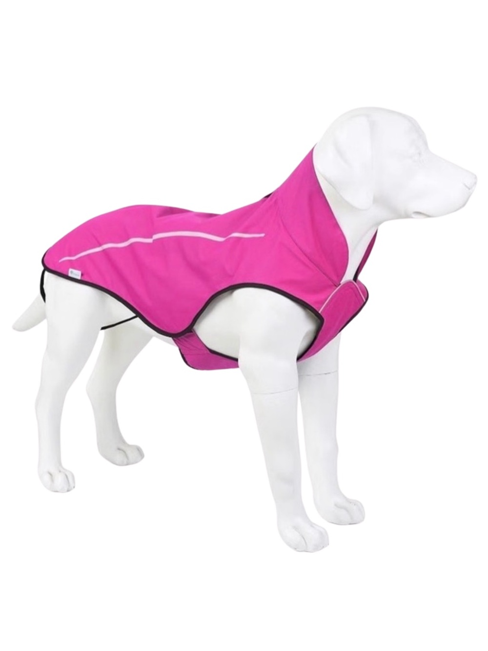 Mile High Life Dog Raincoat Hot Pink Waterproof Reflective XS NWOT